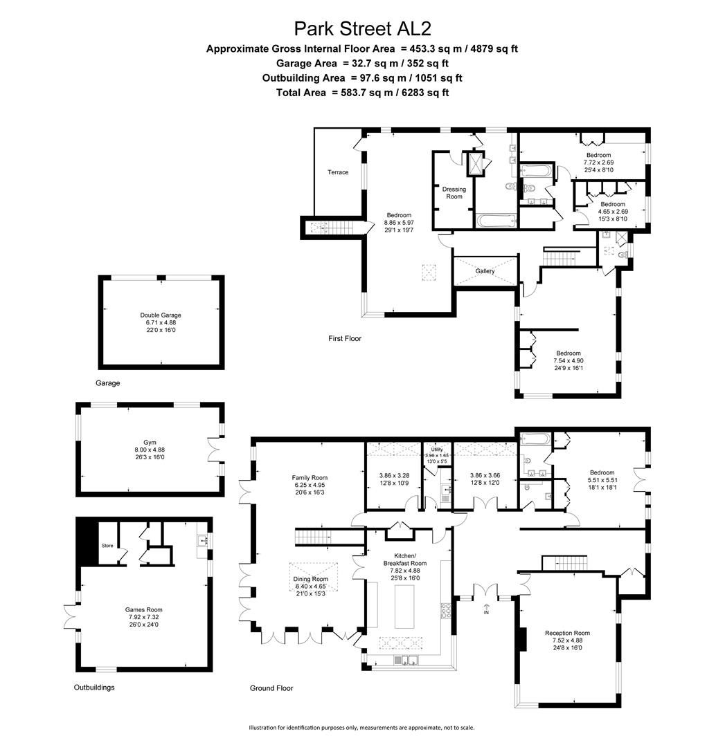 5 bed detached house for sale in Park Street Lane, Park Street, St