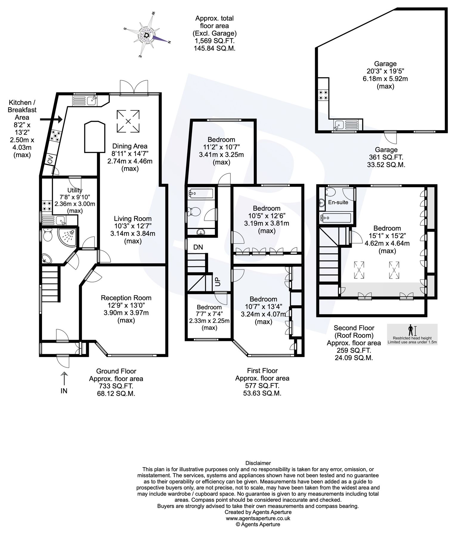 5 bed end terrace house for sale in Central Avenue, Gravesend, Kent