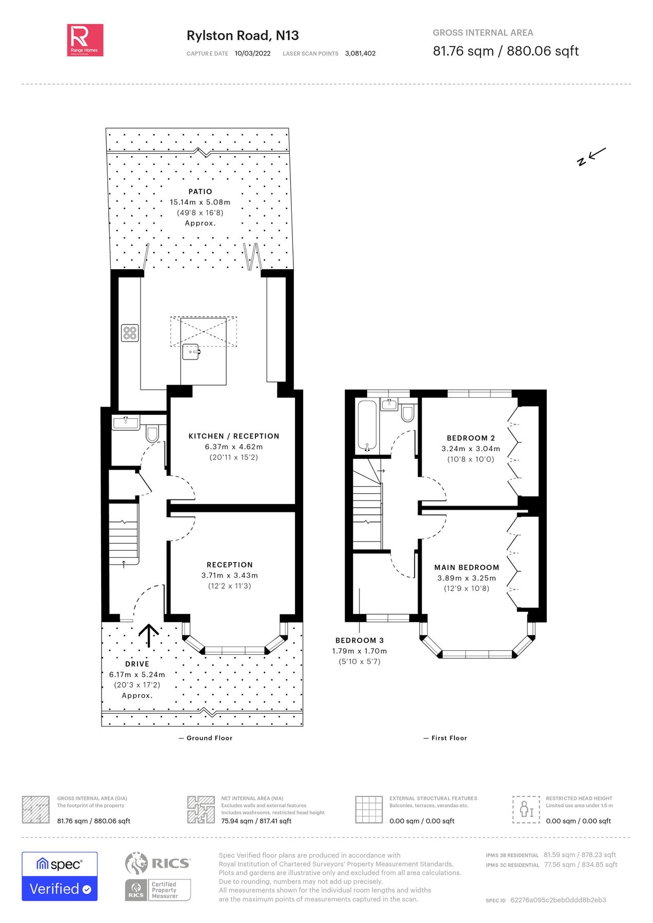 4 bed terraced house to rent in Rylston Road, London N13 Zoopla
