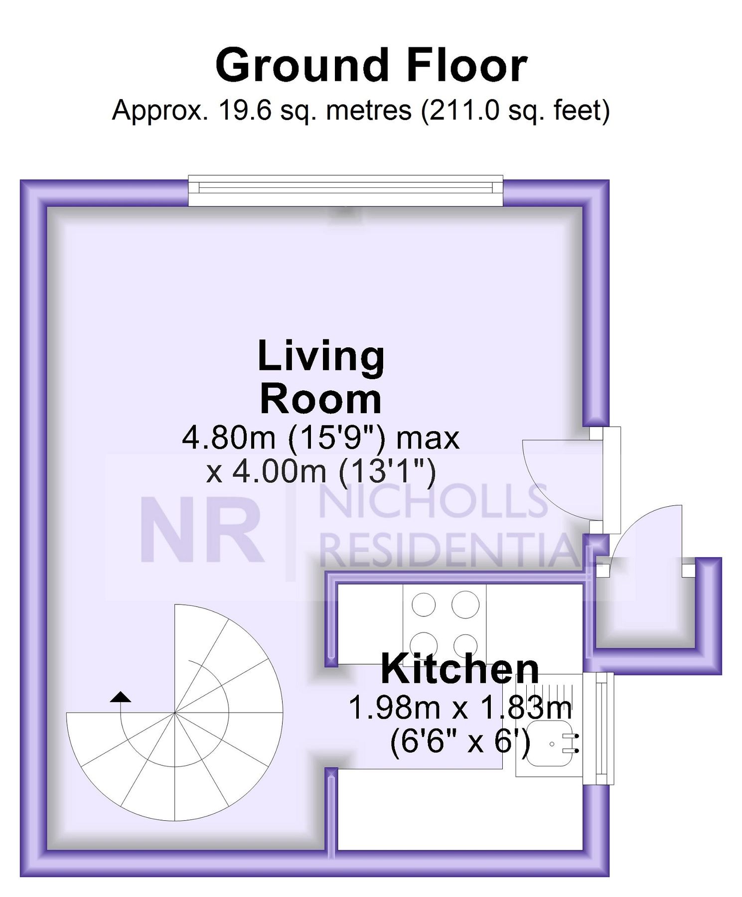 1 bed property for sale in Foxglove Lane, Chessington, Surrey. KT9 Zoopla
