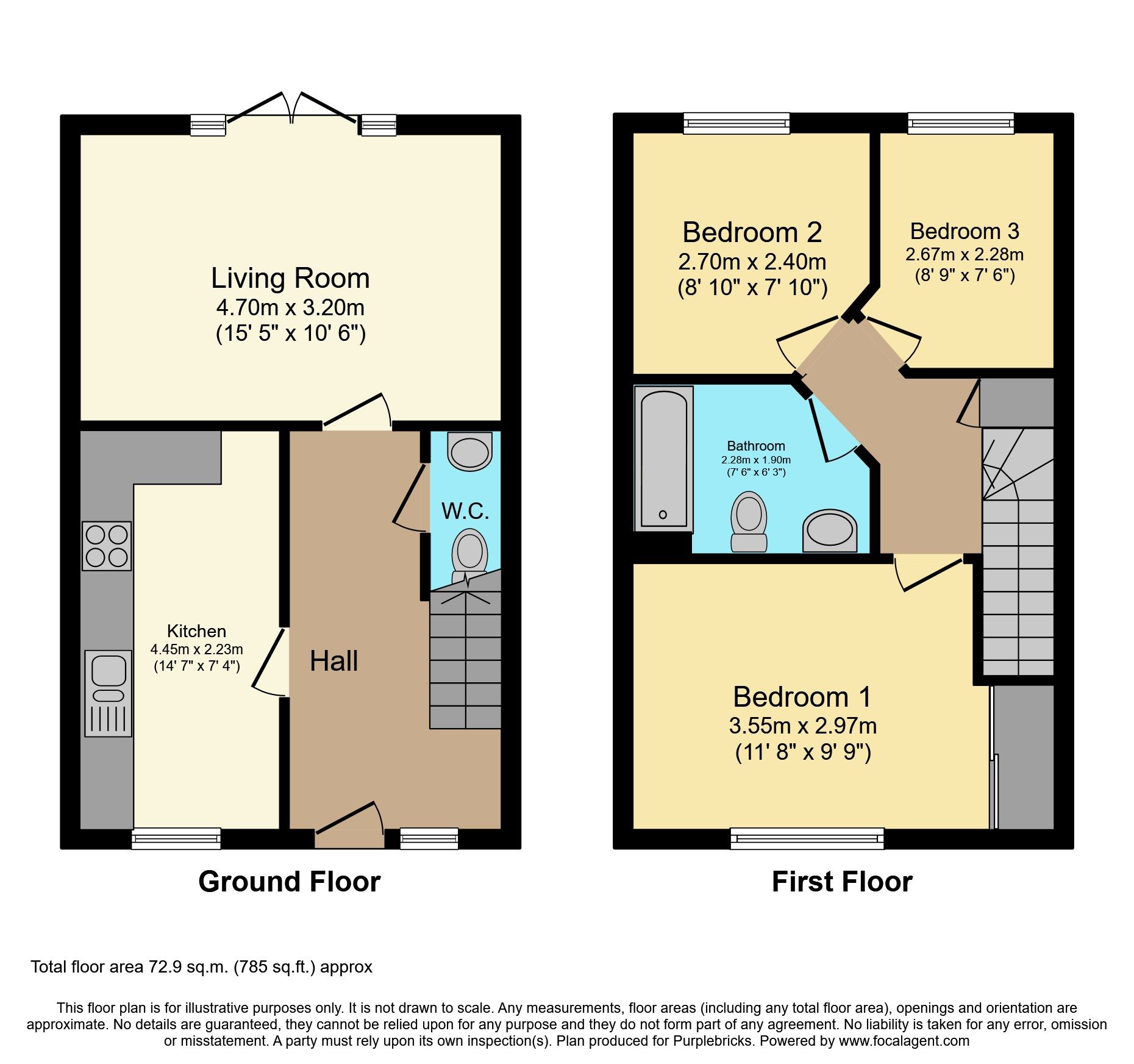 3 bed terraced house for sale in Brackenhill Crescent, Hamilton ML3