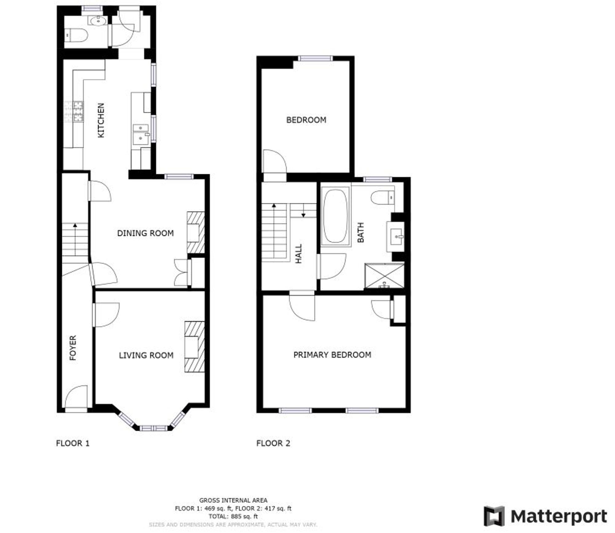 2 bed terraced house for sale in Clifton Road, Ramsgate CT11 Zoopla