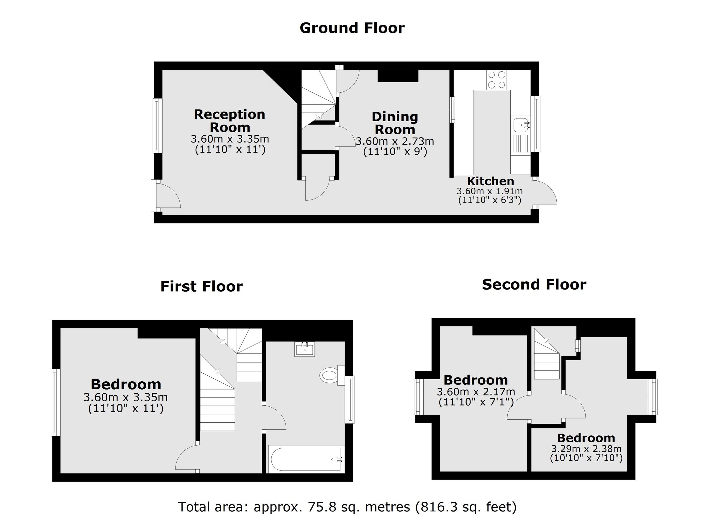 3 bed terraced house for sale in Lower Mortlake Road, Richmond TW9 Zoopla