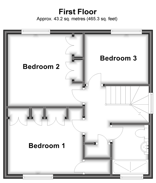 3 bed semidetached house for sale in Chislehurst Close, Senacre