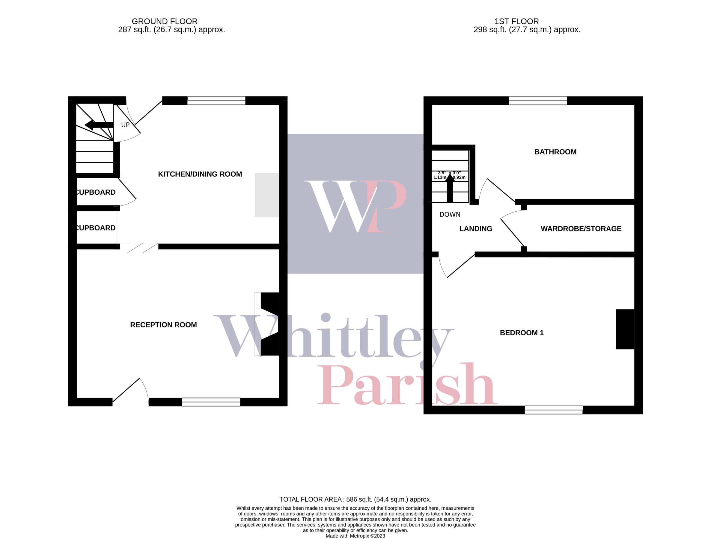 1 bed terraced house for sale in Harrisons Yard, Shelfanger Road, Diss
