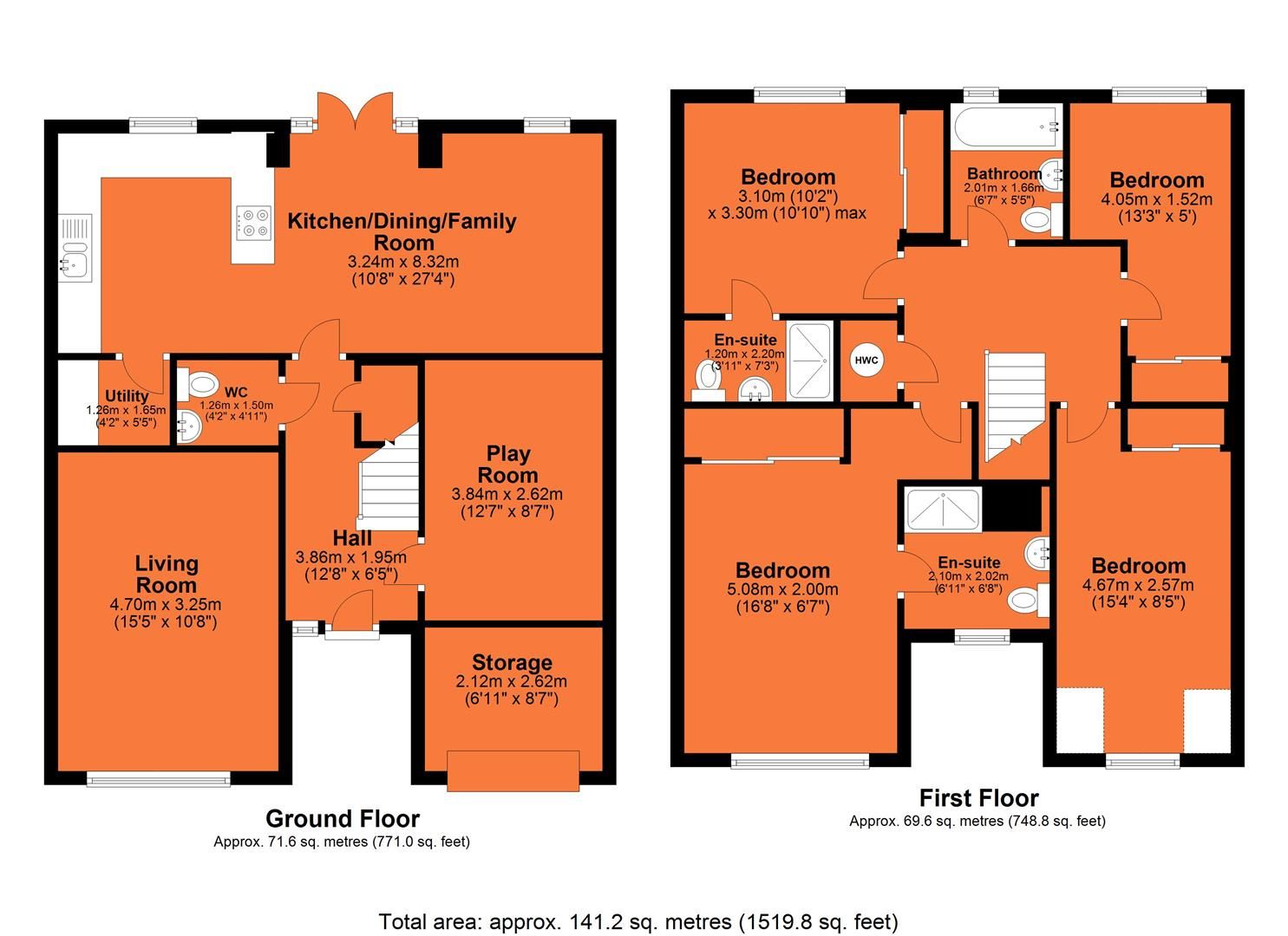 4 bed detached house for sale in Swallow Drive, Holystone, Newcastle