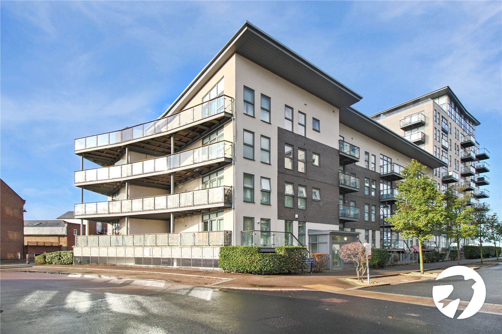 1 bed flat to rent in Clarinda House, Clovelly Place, Greenhithe, Kent