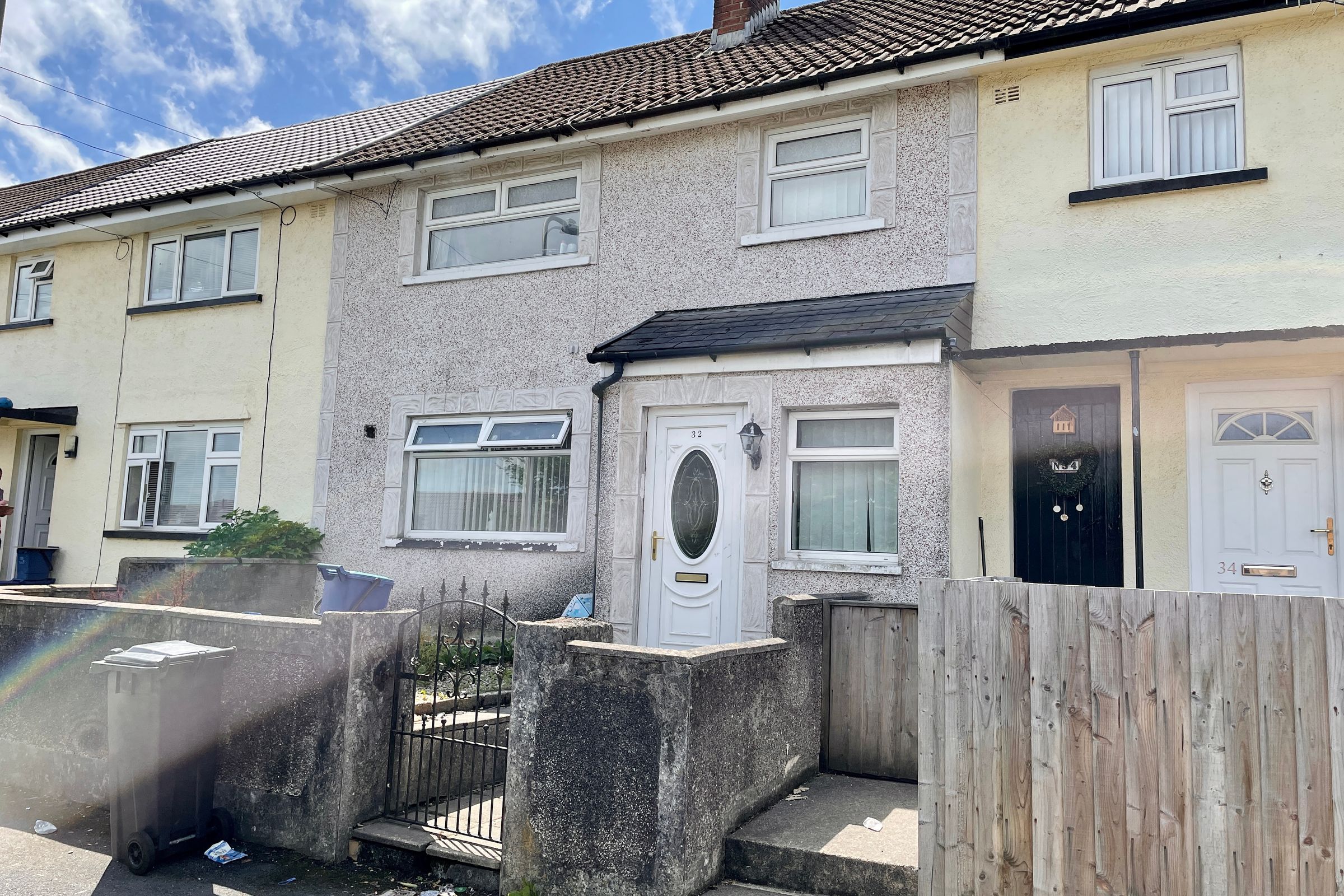 4 bed terraced house for sale in Heol Brynchan, Gelli Deg Estate