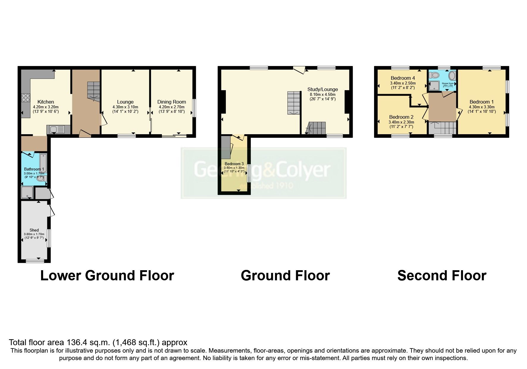 4 bed detached house for sale in London Road, Temple Ewell, Dover, Kent