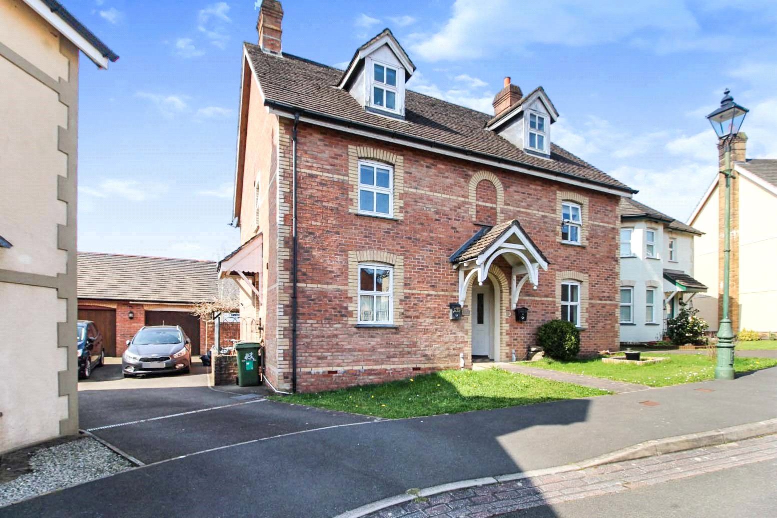 3 bed semidetached house for sale in St. Peters Road, Holsworthy EX22