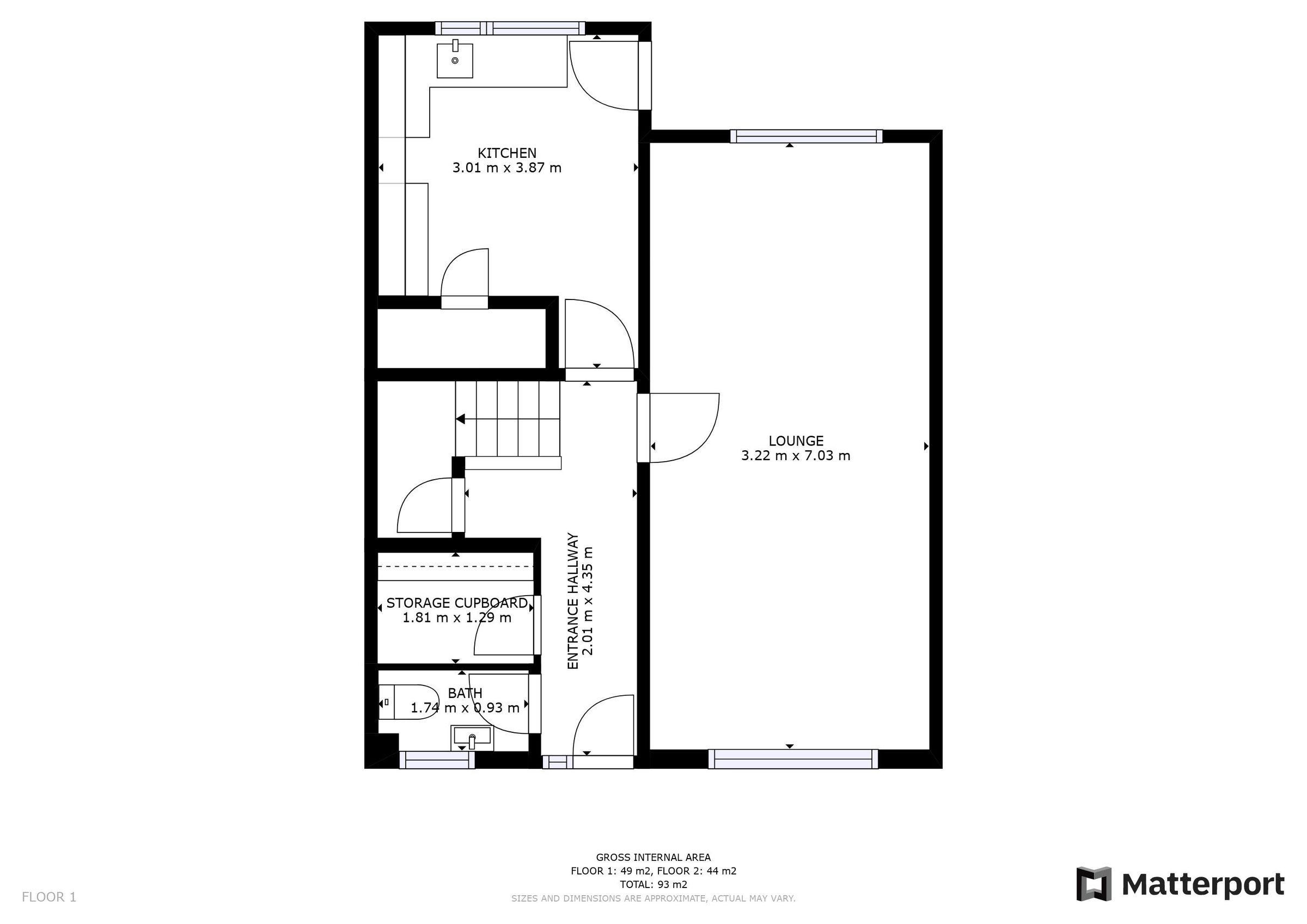 3 bed terraced house for sale in Cedric Rise, Dedridge, Livingston EH54