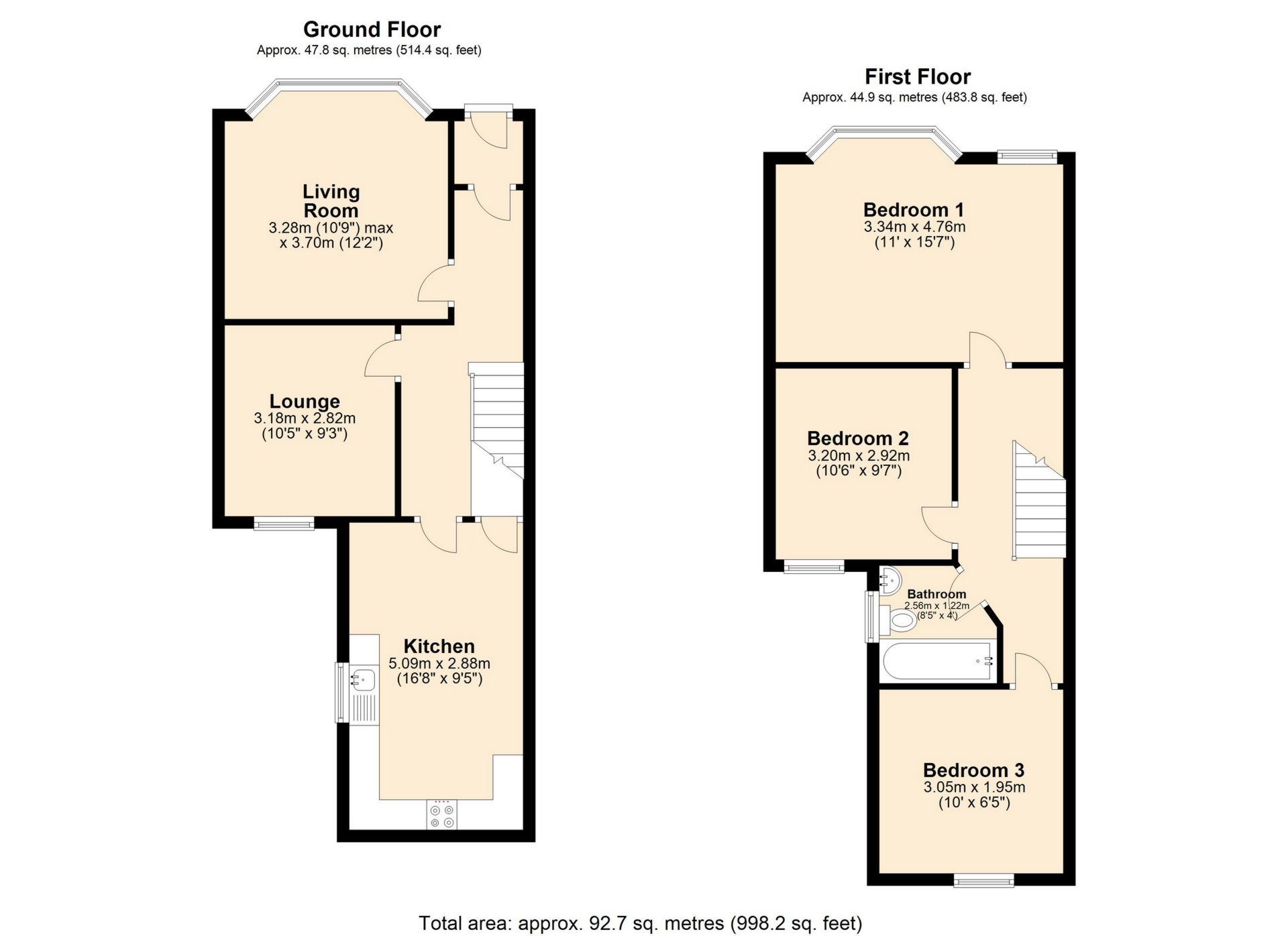 3 bed terraced house for sale in Holland Street, Ebbw Vale NP23 Zoopla
