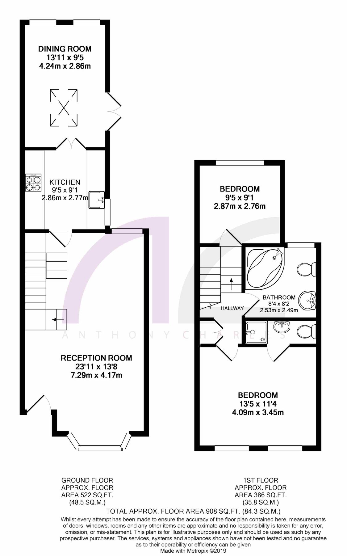 2 bed terraced house for sale in Halstead Road, Enfield EN1 Zoopla