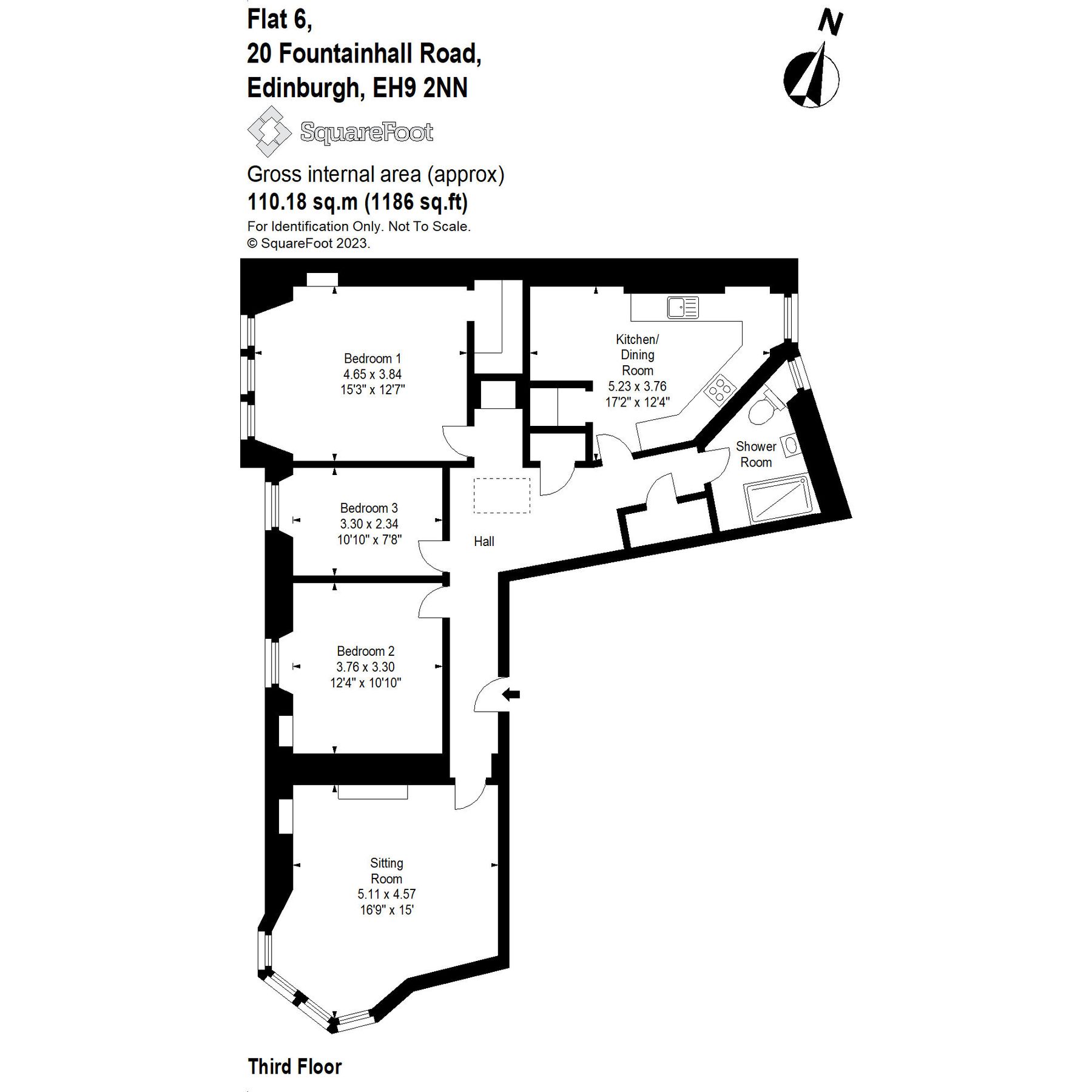 3 bed flat for sale in 20/6 Fountainhall Road, Grange, Edinburgh EH9 Zoopla