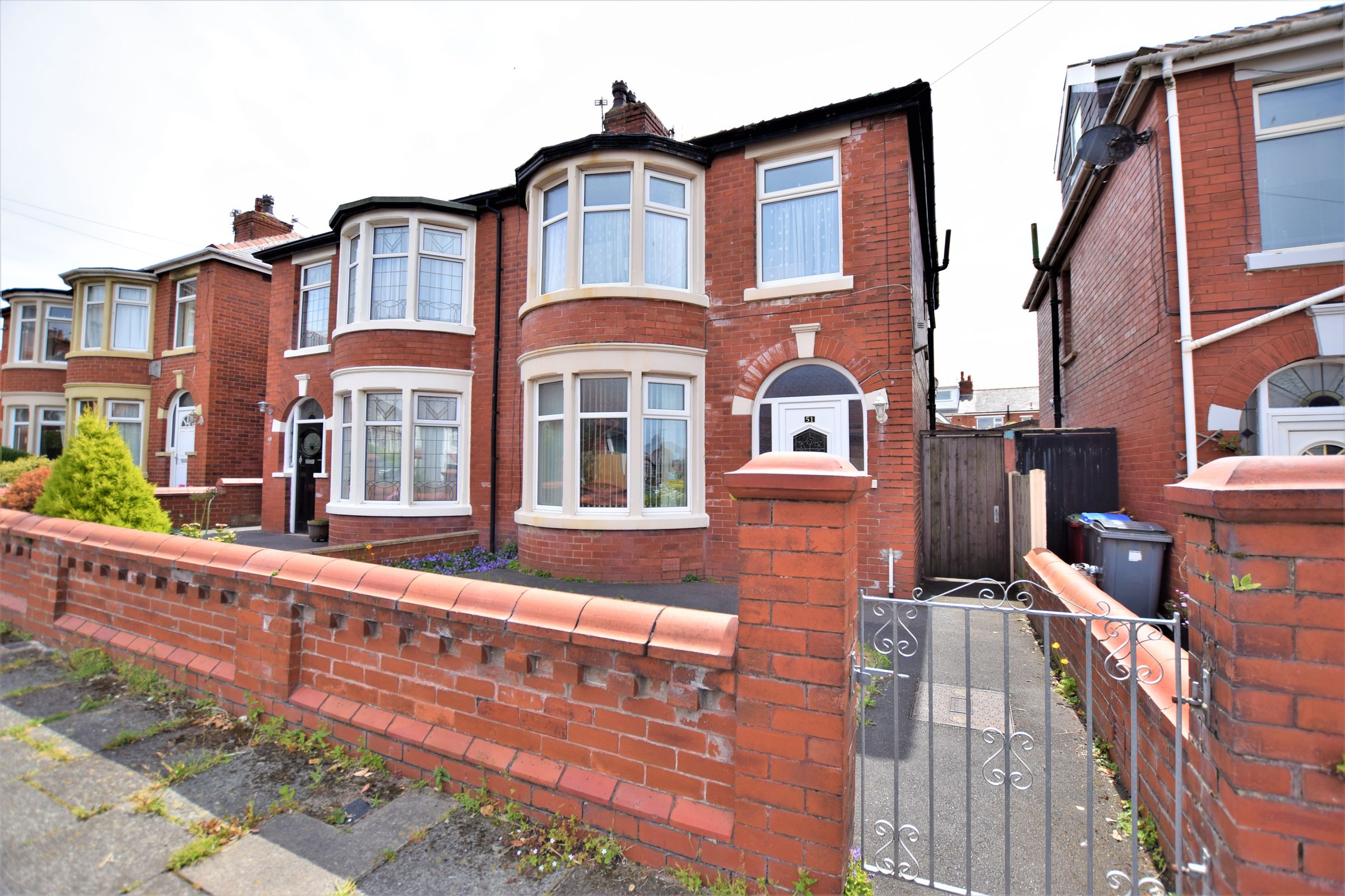 3 bed semidetached house for sale in Blenheim Avenue, Blackpool FY1