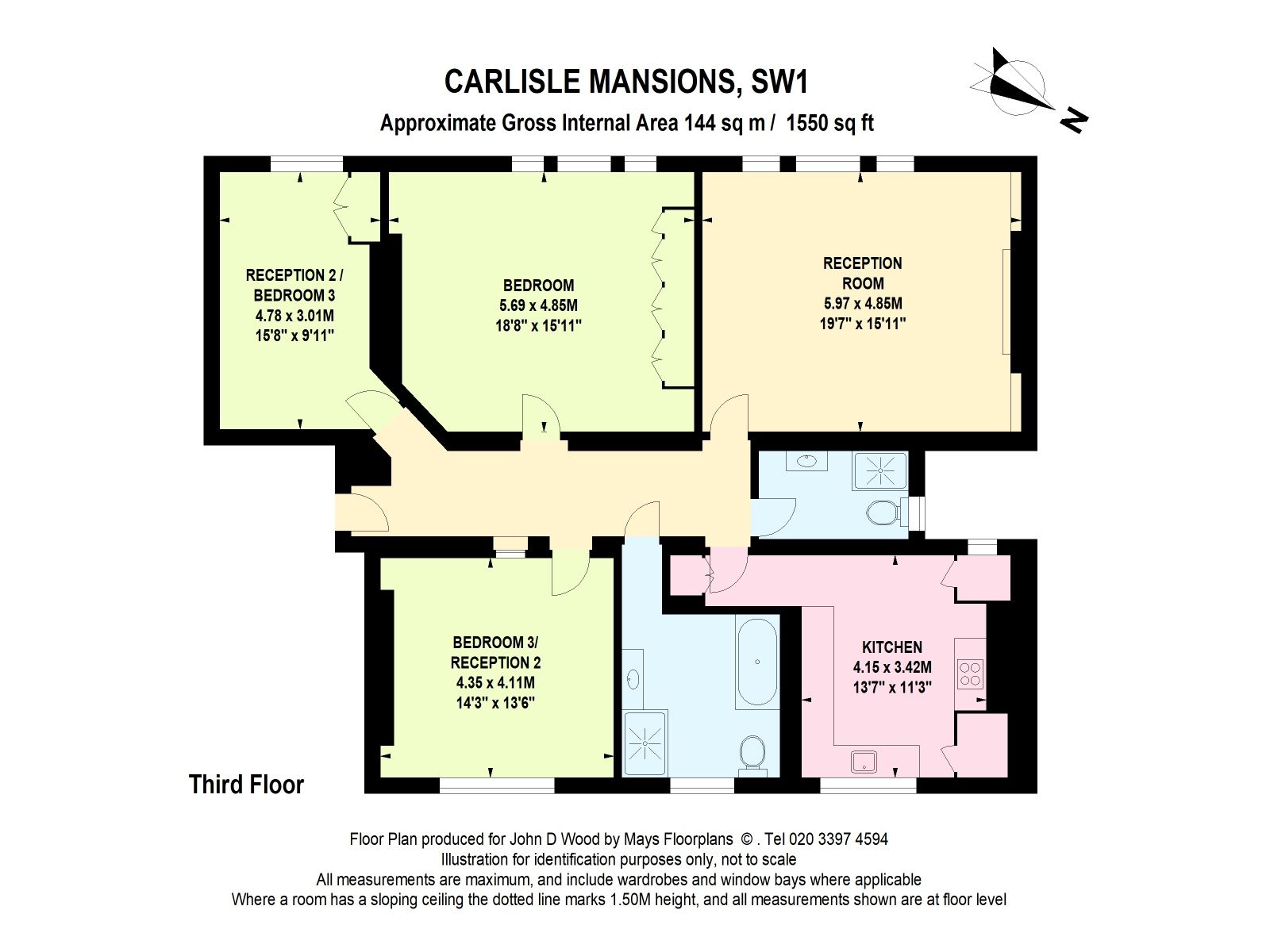 3 bed flat for sale in Carlisle Mansions, Carlisle Place SW1P Zoopla