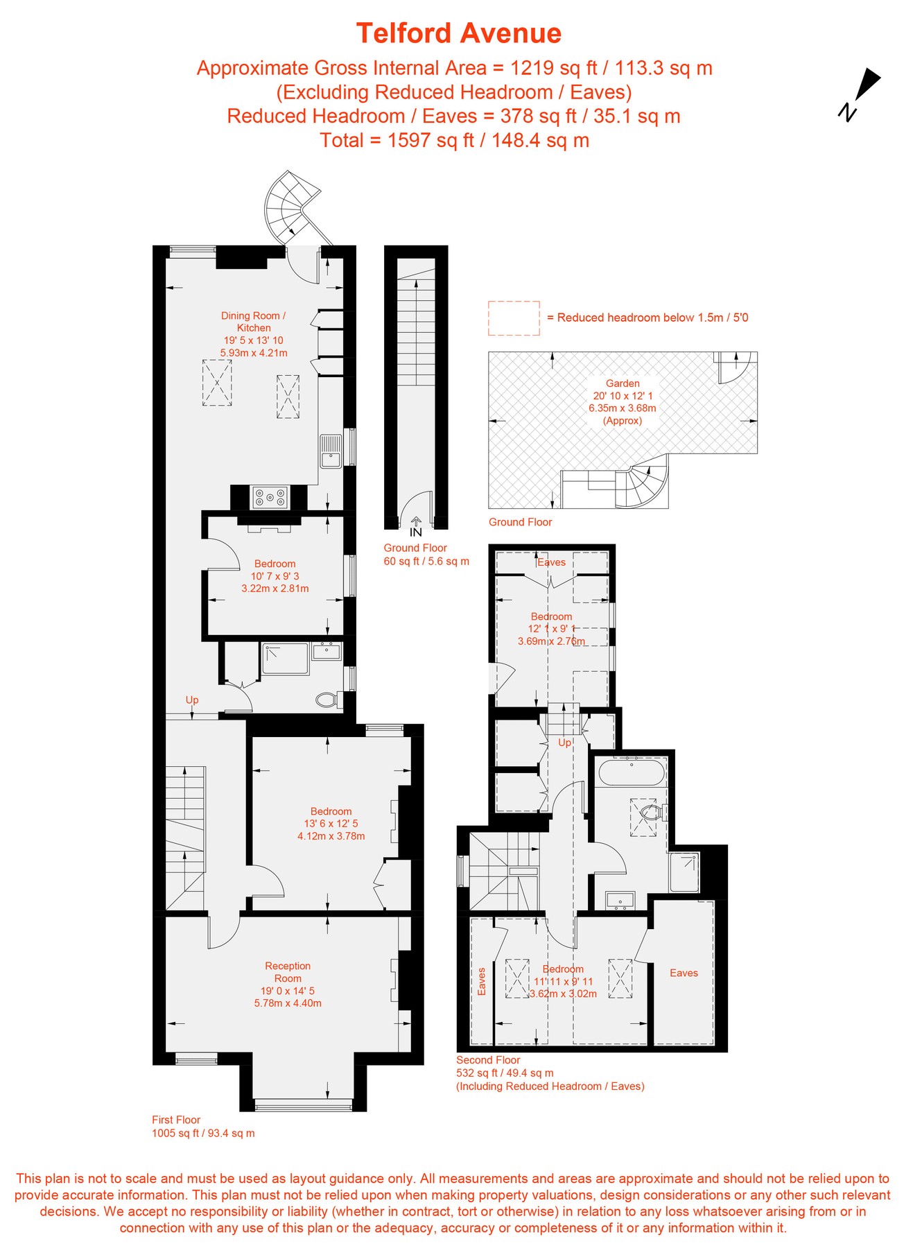 4 bed flat for sale in Telford Avenue, London SW2 Zoopla