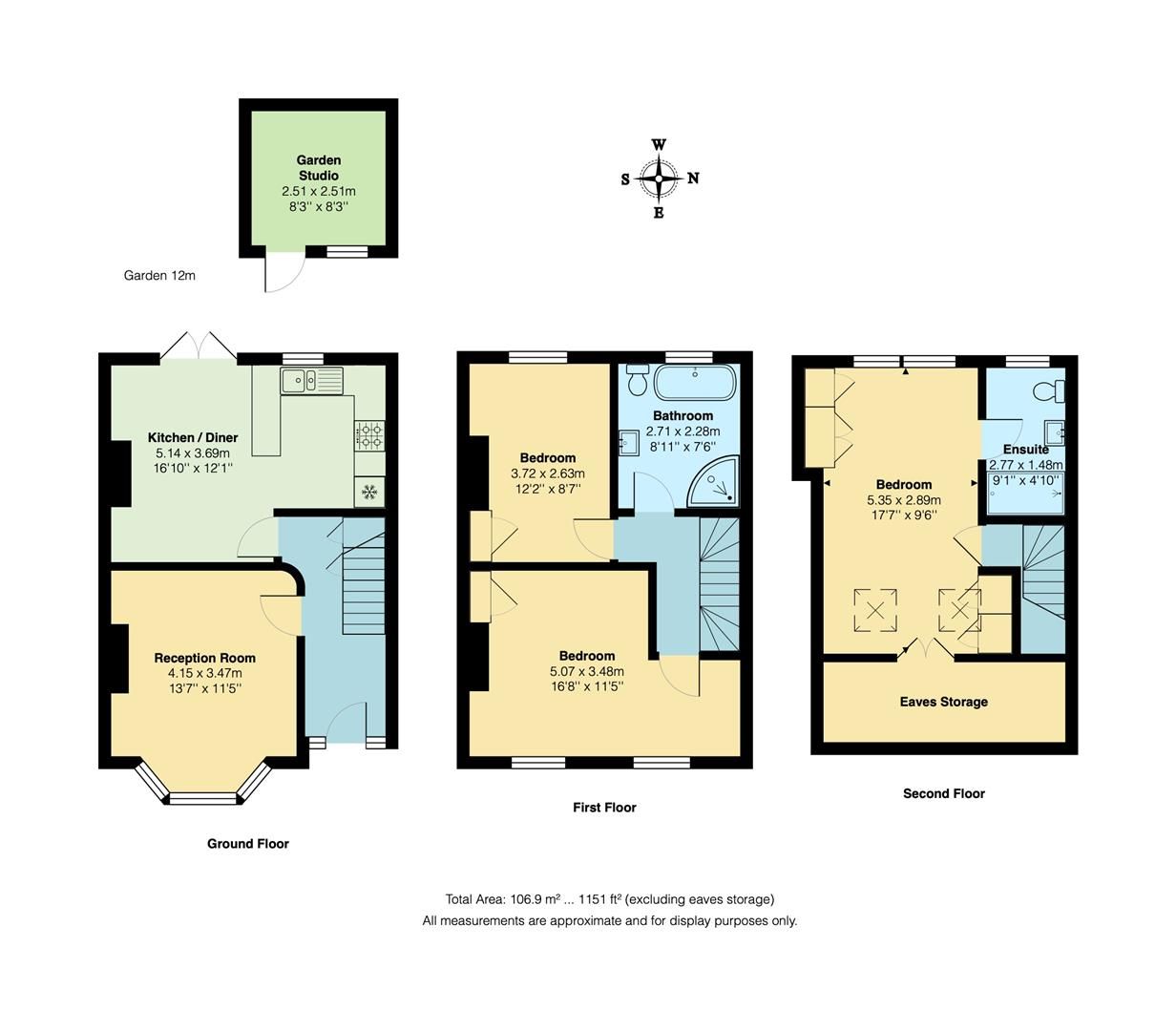 3 bed terraced house for sale in Kenilworth Avenue, London E17 Zoopla