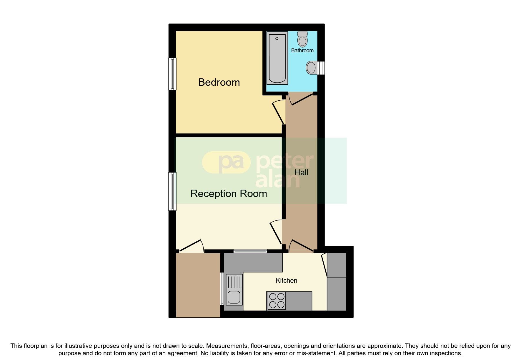 1 bed flat for sale in Llanwonno Road, Pantygraigwen, Pontypridd CF37
