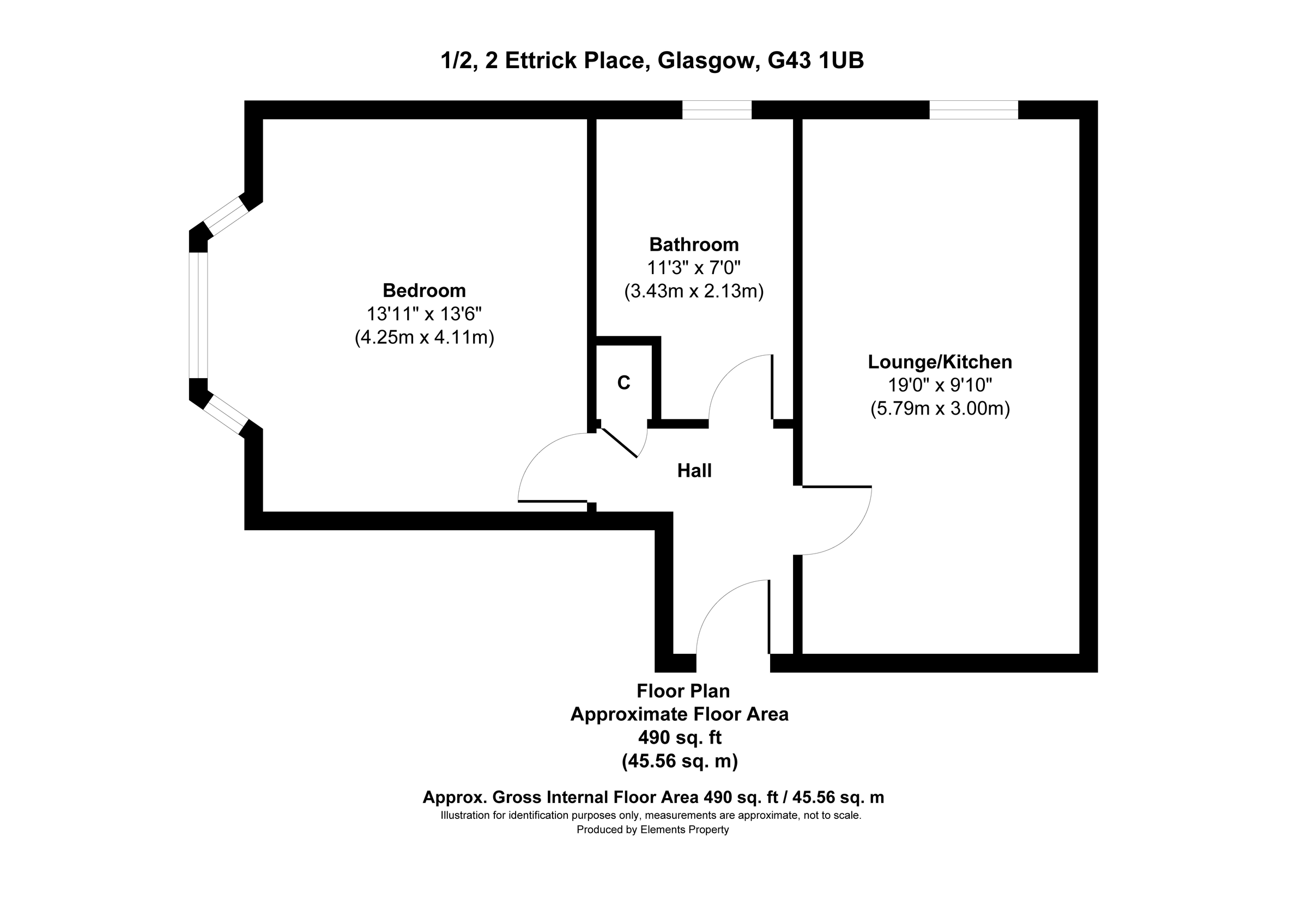 1 bed flat for sale in Ettrick Place, Shawlands, Glasgow G43 Zoopla
