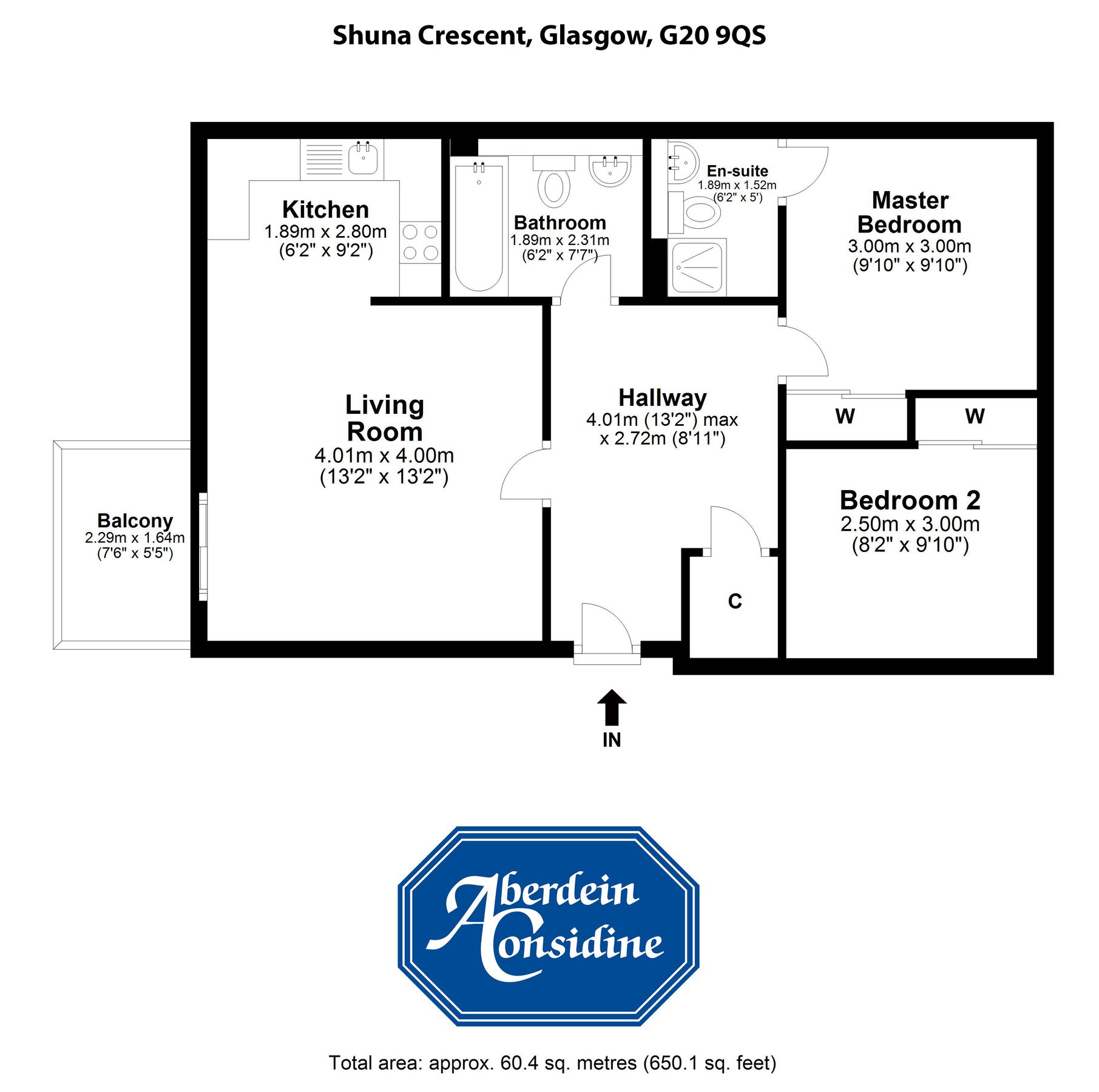 2 bed flat for sale in 2/3, Shuna Crescent, Glasgow G20 Zoopla