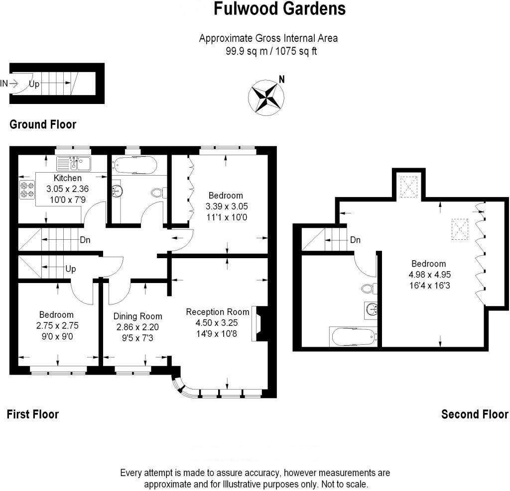 3 bed for sale in Fulwood Gardens, Twickenham TW1 Zoopla