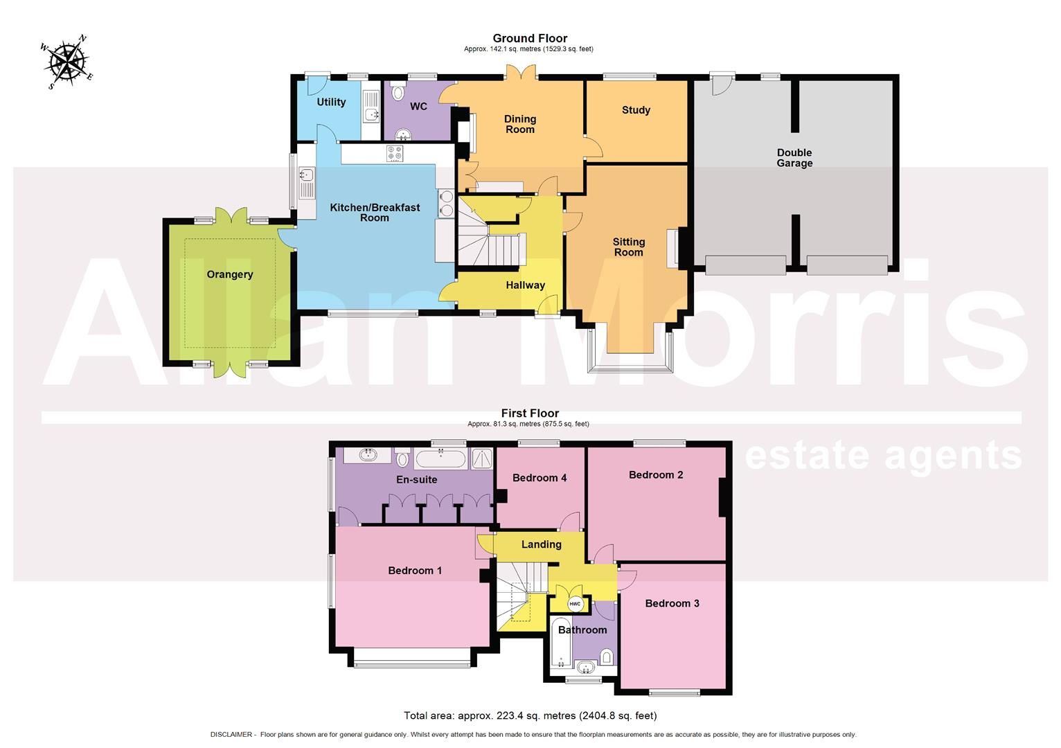 4 bed detached house for sale in Mill Bank, Fladbury, Pershore WR10
