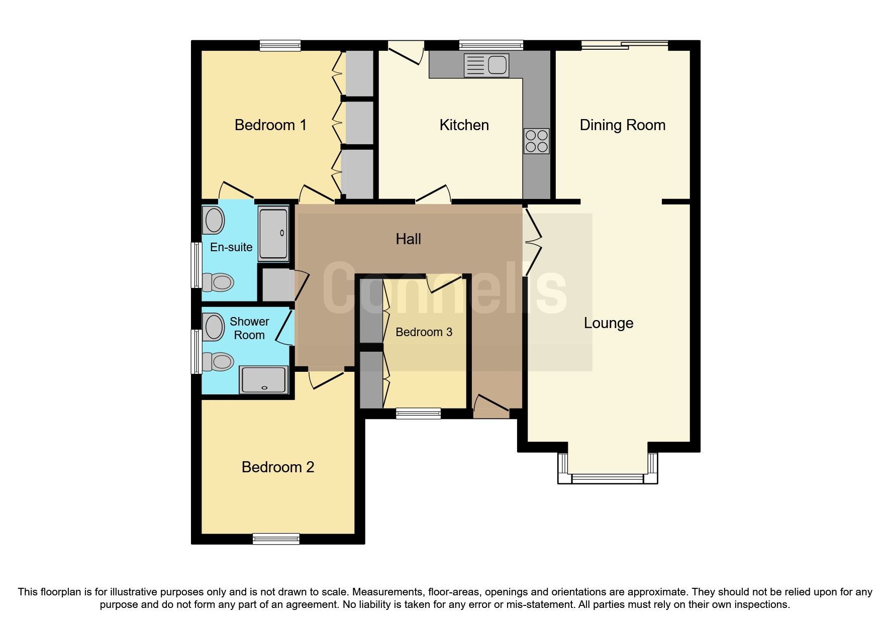 3 bed detached bungalow for sale in Covill Close, Great Gonerby