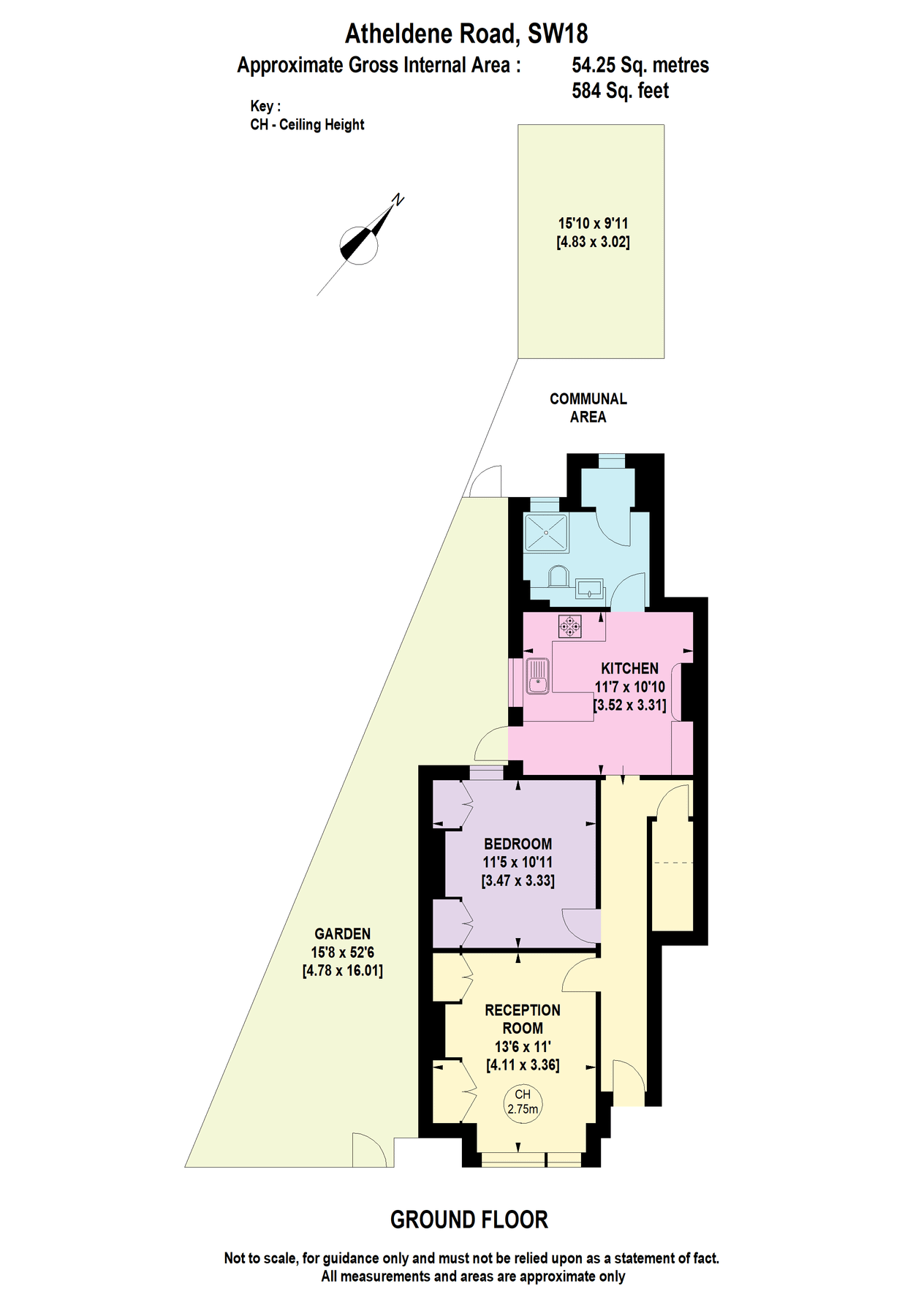 1 bed flat for sale in Atheldene Road, Earlsfield, London SW18 Zoopla