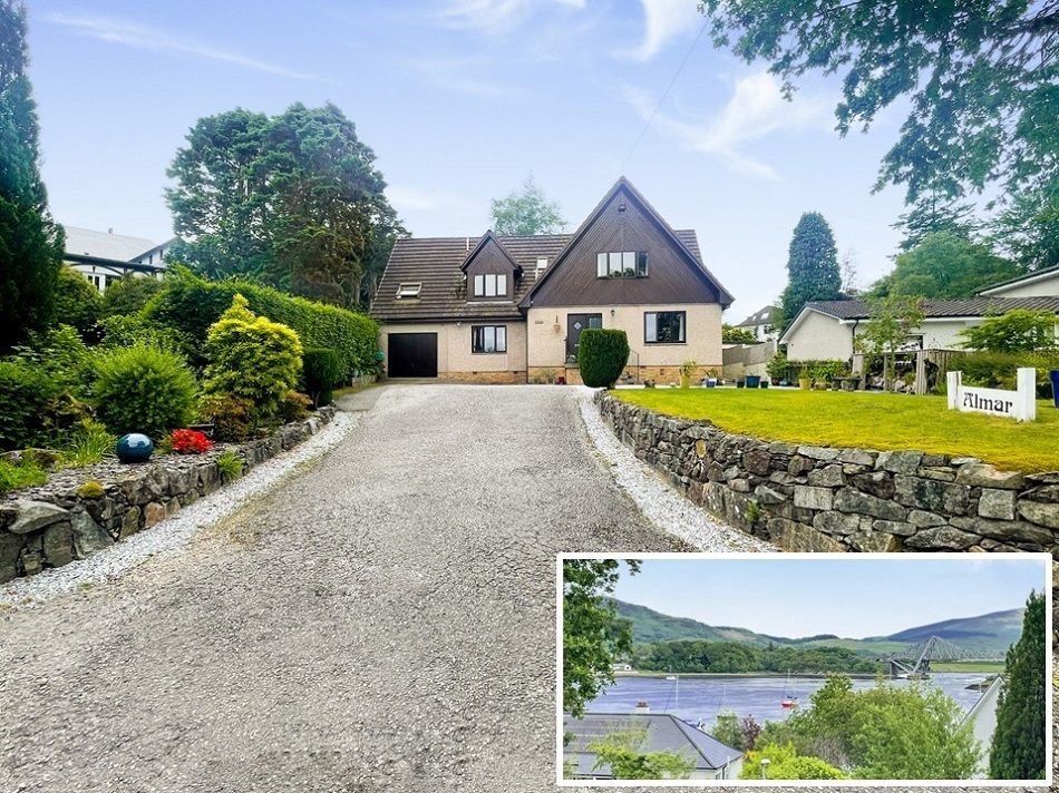 5 bed detached house for sale in Almar, Old Shore Road, Connel, Argyll