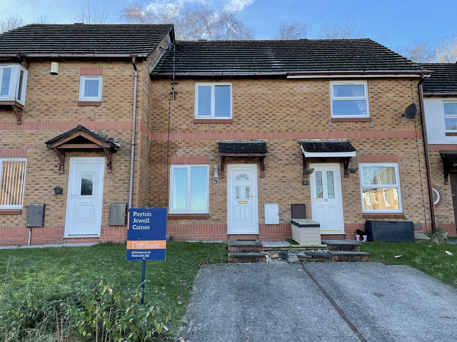 2 bed terraced house for sale in St Michaels Way, Brackla, Bridgend