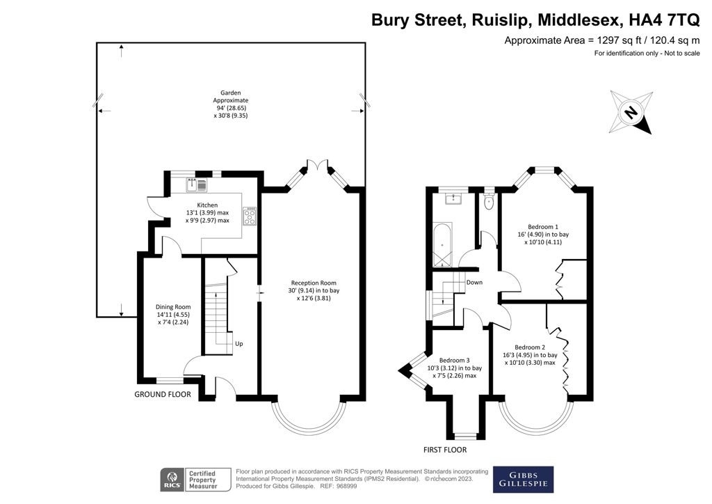 3 bed semidetached house for sale in Bury Street, Ruislip, Middlesex HA4 Zoopla