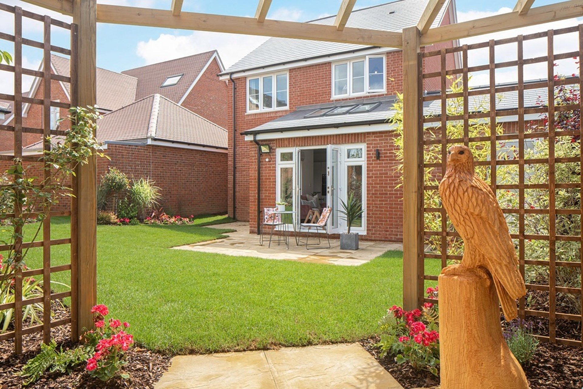 New home, 4 bed semidetached house for sale in "Larfield" at Tibbs