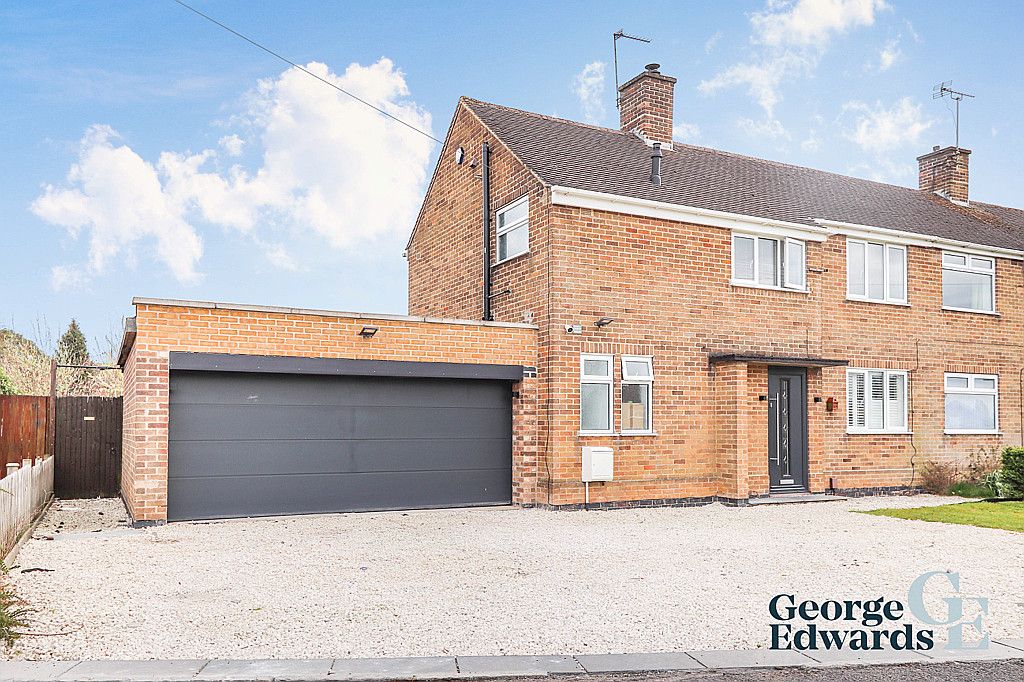 3 bed semidetached house for sale in Tamworth Road, AshbyDeLaZouch
