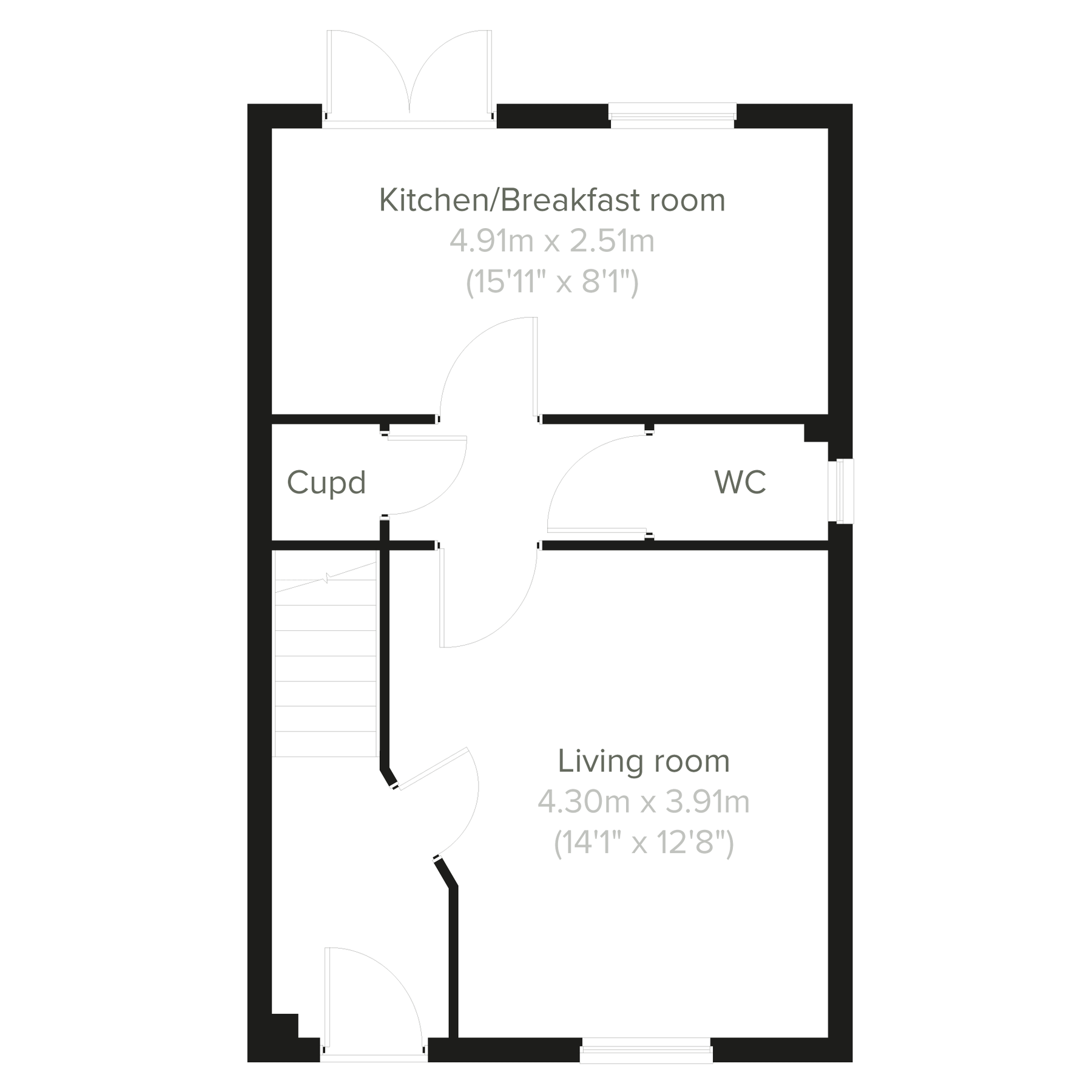 New home, 3 bed semidetached house for sale in "The Danbury +" at