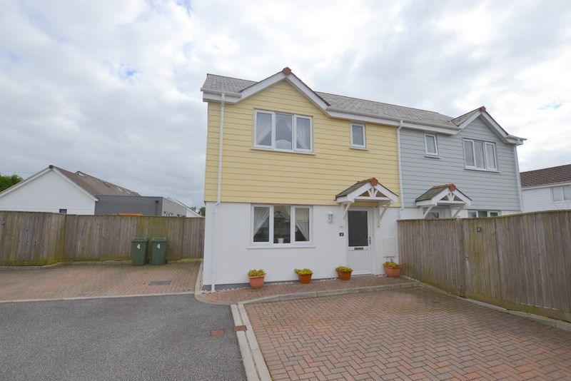 3 bed semidetached house for sale in Church Road, Shortlanesend, Truro