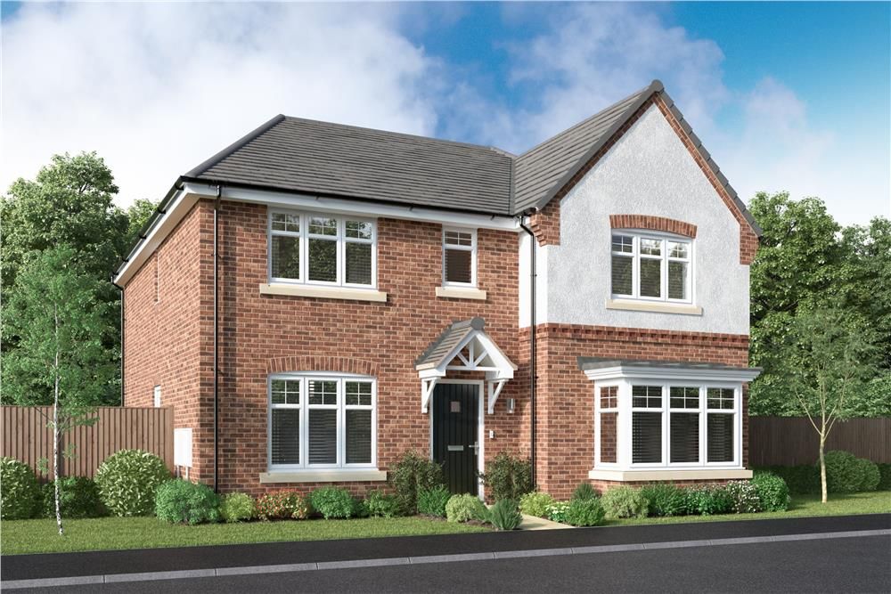 New home, 4 bed detached house for sale in "Gresham" at Glasshouse Lane