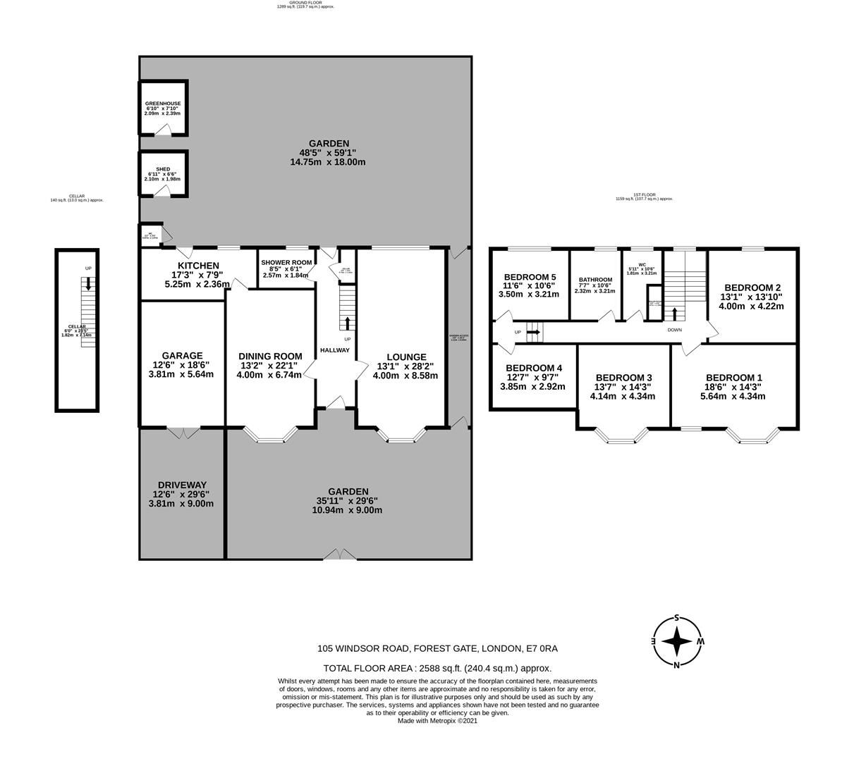 5 bed property for sale in Windsor Road, London E7 Zoopla