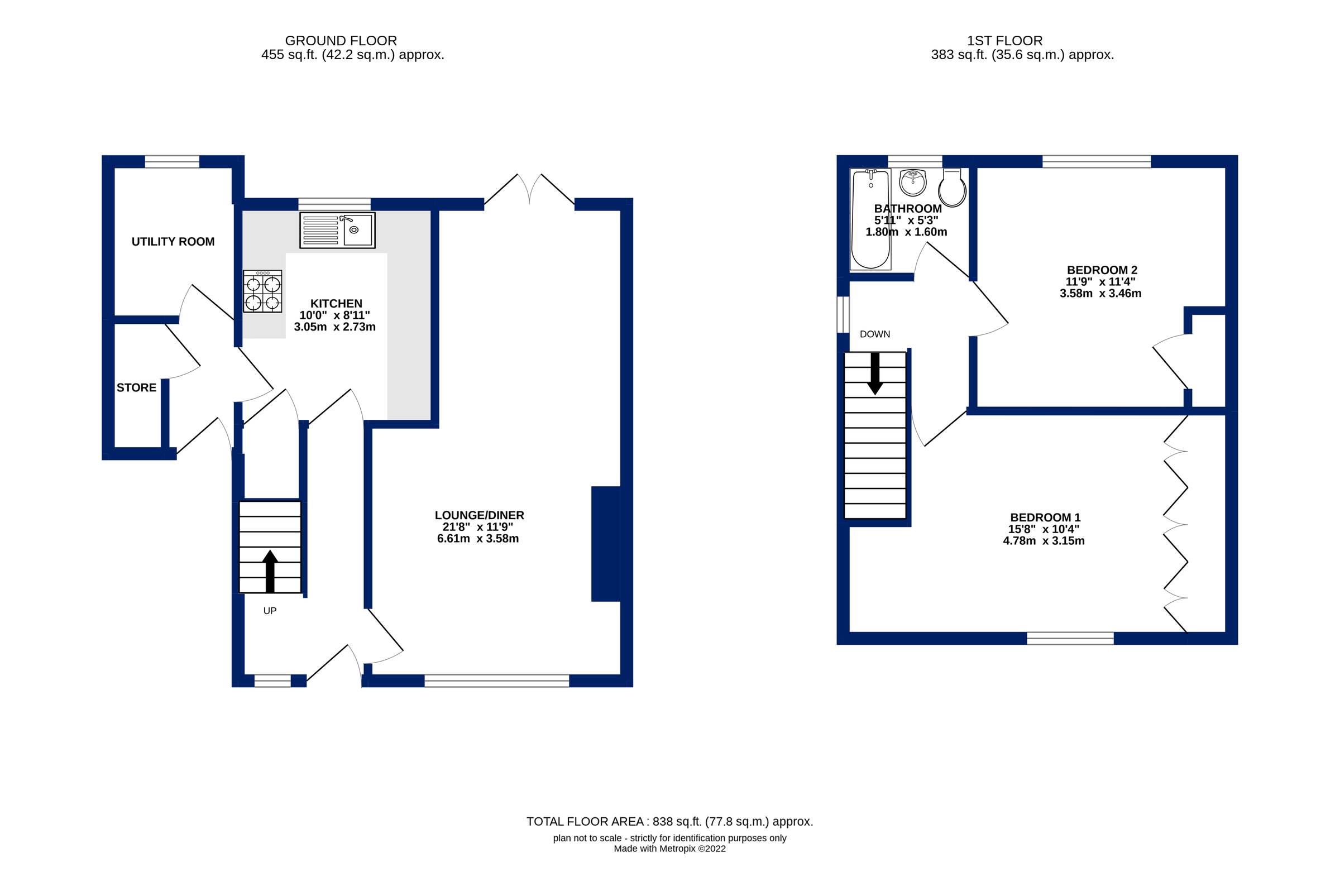 2 bed semidetached house for sale in Hawthorn Drive, Yeadon, Leeds