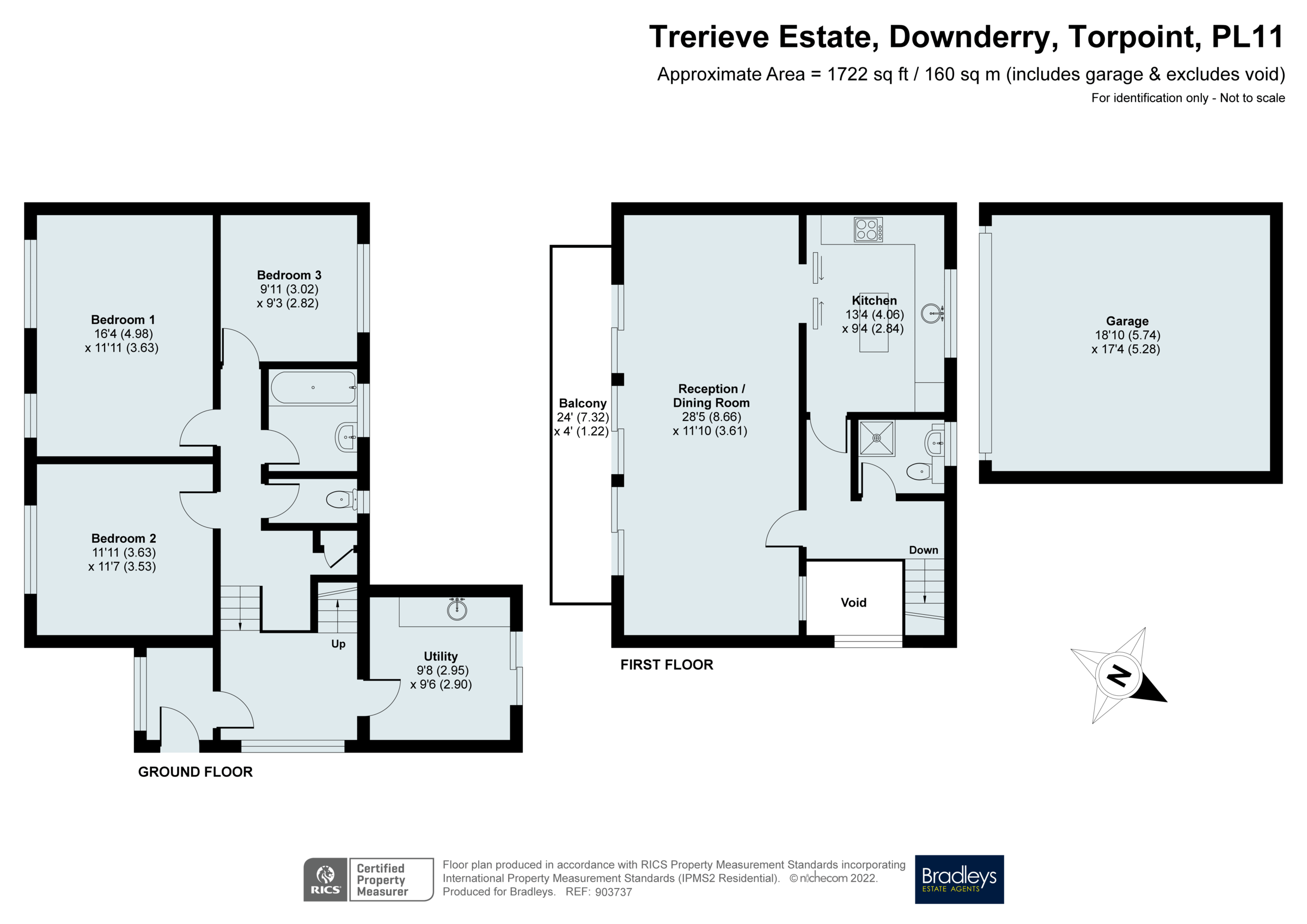 3 bed detached house for sale in Trerieve Estate, Downderry, Torpoint, Cornwall PL11 Zoopla