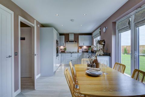 "The Geddes - Plot 113" at Newton Farm, Off Lapwing Drive, Cambuslang G72, New home