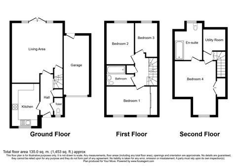 4 Bed Terraced House For Sale In Woodlands Way Hastings East