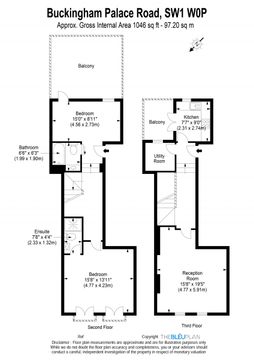 2 Bed Flat For Sale In Buckingham Palace Road London Sw1w