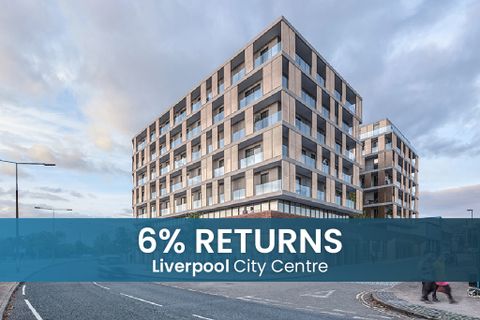 Liverpool Views Apartment, Business District - 6% Rental Yields, Liverpool L3, New home