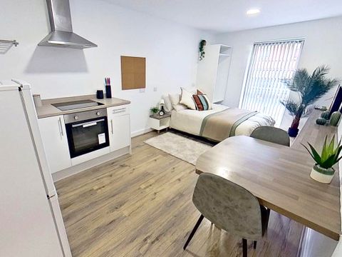 Clare Street, Nottingham NG1, Studio to rent