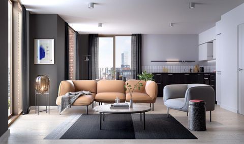 Apartment in Liverpool, Waterfront, Vauxhall - View 2