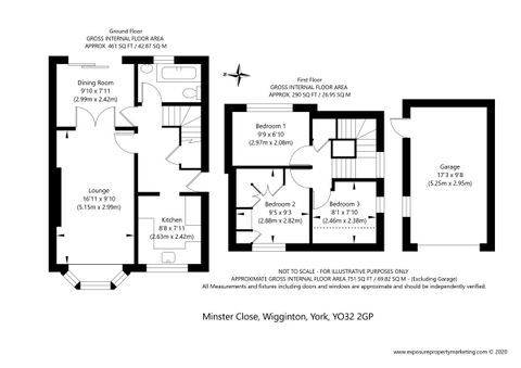 3 Bed Semi Detached House For Sale In Minster Close Wigginton