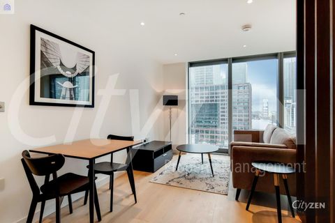 Landmark Pinnacle, Landmark Square, London E14, Studio to rent