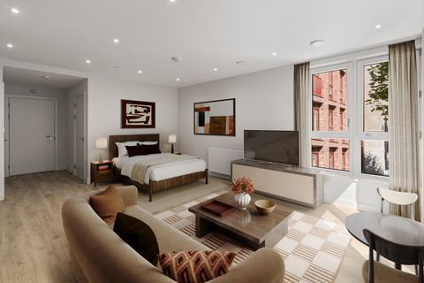 Biscuit Walk, Bermondsey, London SE16, Studio to rent