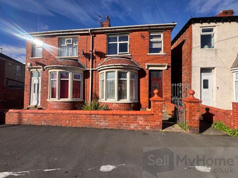 Rose Avenue, Blackpool, Lancashire FY1, 3 bed semi-detached house for ...